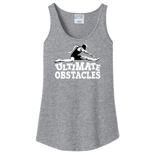 Ultimate Obstacles - Ladies Core Cotton Tank Top Thumbnail