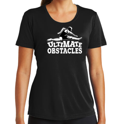 Ultimate Obstacles - Ladies PosiCharge ® Competitor™ Tee Thumbnail